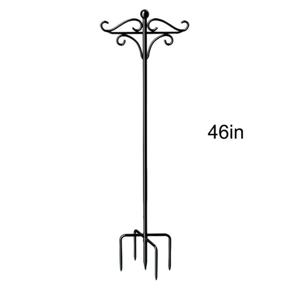 Wuweikeji Shepherd hooks for outdoor garden decoration hanging flower pot hanging light