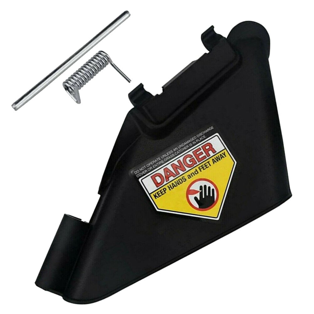 Wuweikeji Side Discharge Chute 731-07131for Troy-Bilt Lawn Mowers TB110 TB130 TB230 TB260 TB350 ,Replacement Part with Pin & Spring Included , Compatible with MTD Craftsman Yard Machines