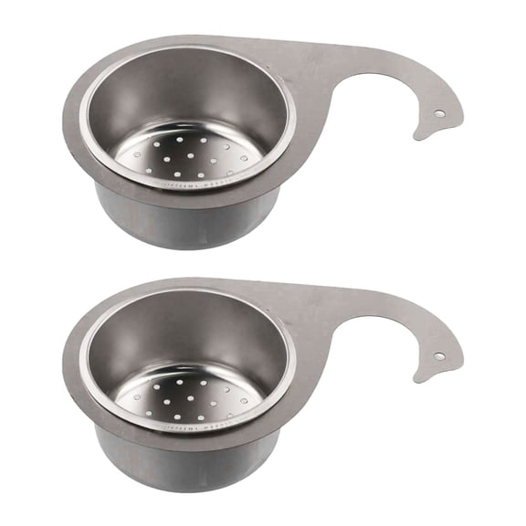 Wuweikeji Stainless Steel Swan Sink Strainer Versatile Drain Basket Sink Strainer Basket,Plumbing Tools