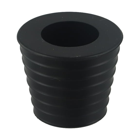 Wuweikeji Umbrella Wedge Ring Black Rubber for 1.5" Pole, Patio Table Hole Stabilizer, Parasol Stand Cone, Anti-Shake Wind Protection, Outdoor Garden Terrace