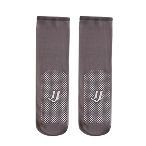 Wuxian Cozy Socks Sheer Ankle Traceless Gripper Non Slip Transparent Ankle Socks Low Cut Pantyhose Invisible Silk Ankle Anklets Fuzzy Socks,Grey,One Size