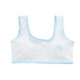 thumbnail image 1 of Wuxian Girls Bralette Crop Top Bra Seamless Sports Bra Training White Teen Bra Camisole Style Lightweight Seamless Kids Brassiere,Blue, 1 of 8