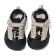 thumbnail image 1 of Wuxian Girls Shoes Classic Lace Up Thick Sole Walking Lightweight Hook And Loop Fasteners Shoes Wide Toe Breathable Hiking Sneakers Outdoor Leisure Shoes,Beige,3.5-4Y, 1 of 4