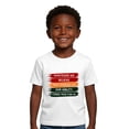 thumbnail image 1 of Wuxian Girls Toddler Cute Shirts Graphic Letter Print Crewneck Short Sleeve Tee Fashionable Loose Relaxed Comfortable Summer Cozy Casual Soft Basic Tee Casual Tee Tops,White,8-9 Years, 1 of 3