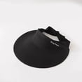 thumbnail image 1 of Wuxian Kids Toddler Girls Sun Hat Breathable Visor Hats Cute Solid Color Outdoor Sports Cap Adjustable Summer Sunshade Visor Beach Playground Casual Funny Hats,Black,4-12 Years, 1 of 3