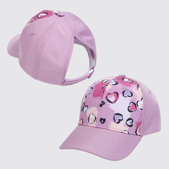 Wuxian Sun Hats For Women Baseball Caps Solid Color Outdoor Running Casual Activities Adjustable Curved Brim Summer Breathable Fashionable Classic Sport Relaxed Comfy Hats Dailywear,Light Purple,M