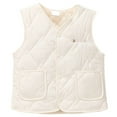 thumbnail image 1 of Wuxian Unisex Big Girls Winter Vest Padded Sleeveless Zipper Up Jacket With Front Pocket Turndown Collar Waistcoat For Teens Winter Thickened Warm Cozy Outwear Coat,11-12 Years, 1 of 5