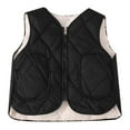 thumbnail image 1 of Wuxian Unisex Big Girls Winter Vest Padded Sleeveless Zipper Up Jacket With Front Pocket Turndown Collar Waistcoat For Teens Winter Thickened Warm Cozy Outwear Coat,11-12 Years, 1 of 4