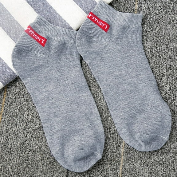 Wuxian Wool Socks For Women Fashion Striped Leisure Ankle Socks Athletic Running Hiking Sport Low Cut Soft Sweat Absorbing Fuzzy Socks,Grey,One Size