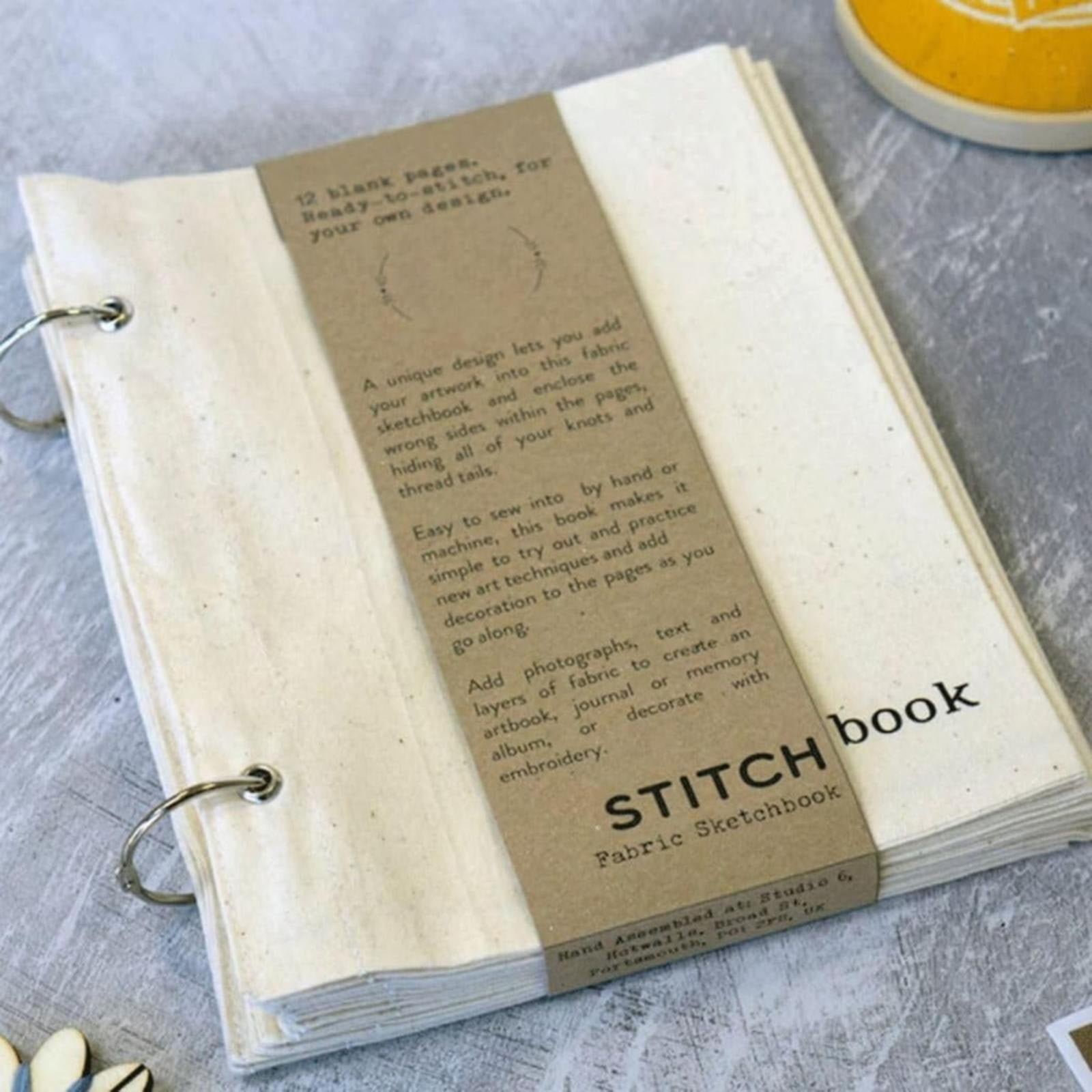 Wuxinga Office&Craft&Stationery,Blank Fabric Sketchbook With Unique ...