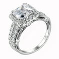 thumbnail image 1 of Wuziwen 3.5Ct Princess Engagement Rings for Women 925 Sterling Silver Promise Wedding Rings CZ Size 6, 1 of 11