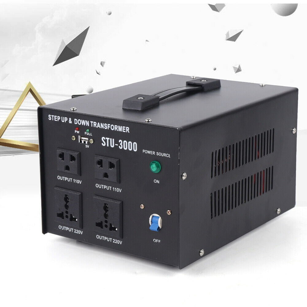 Wuzstar 3000W Voltage Converter Transformer Step Up&Down 110V to 220V/220V to 110V Converter Tool