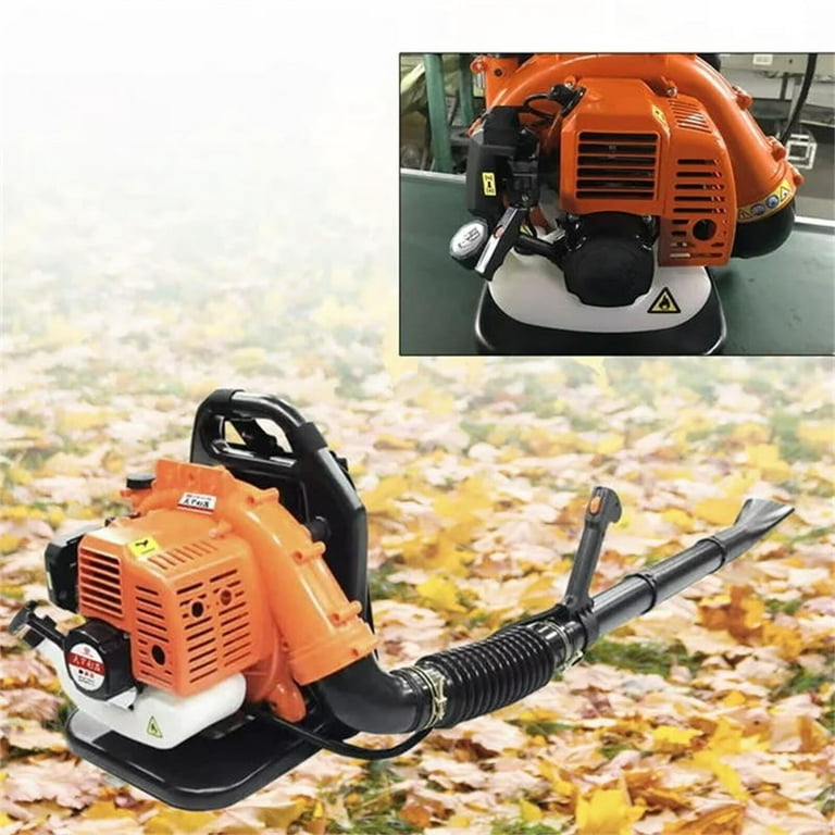 Wuzstar 42.7CC 2 Stroke Commercial Leaf Blower Backpack Gas Powered Blower  Cordless Gasoline Leaf Blower for Lawn Care Yard Cleaning Snow Blowing