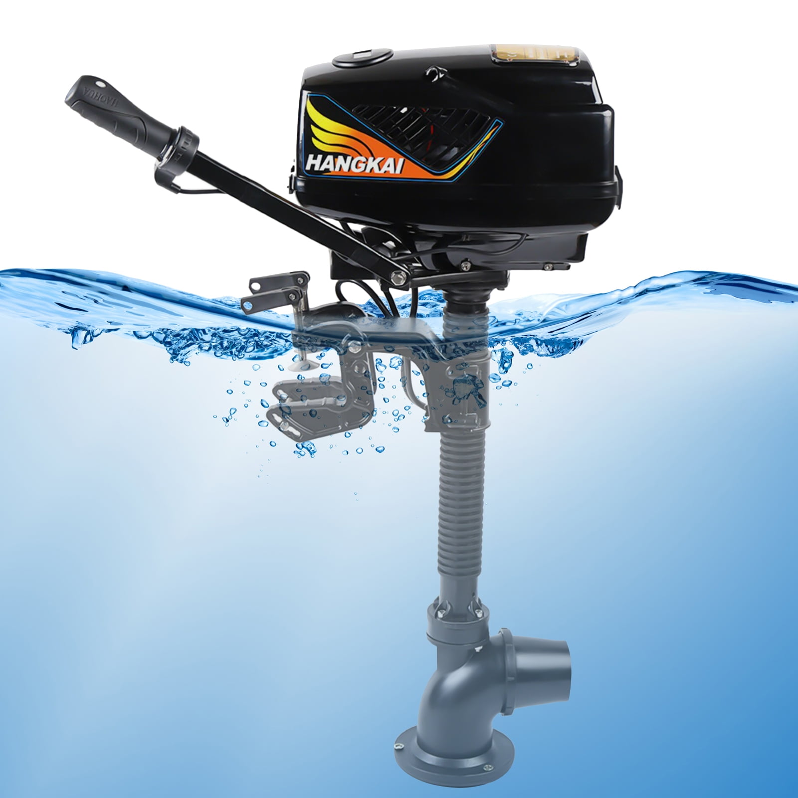 Wuzstar 48V 1000W Jet Pump Outboard Motor Brushless Inflatable Fishing