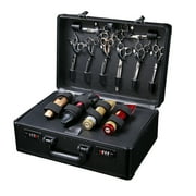 Wuzstar Barber Case Stylist Tool Box Organizer Beauty Salon Tool Kits Storage Case Barber Case for Clippers Scissors