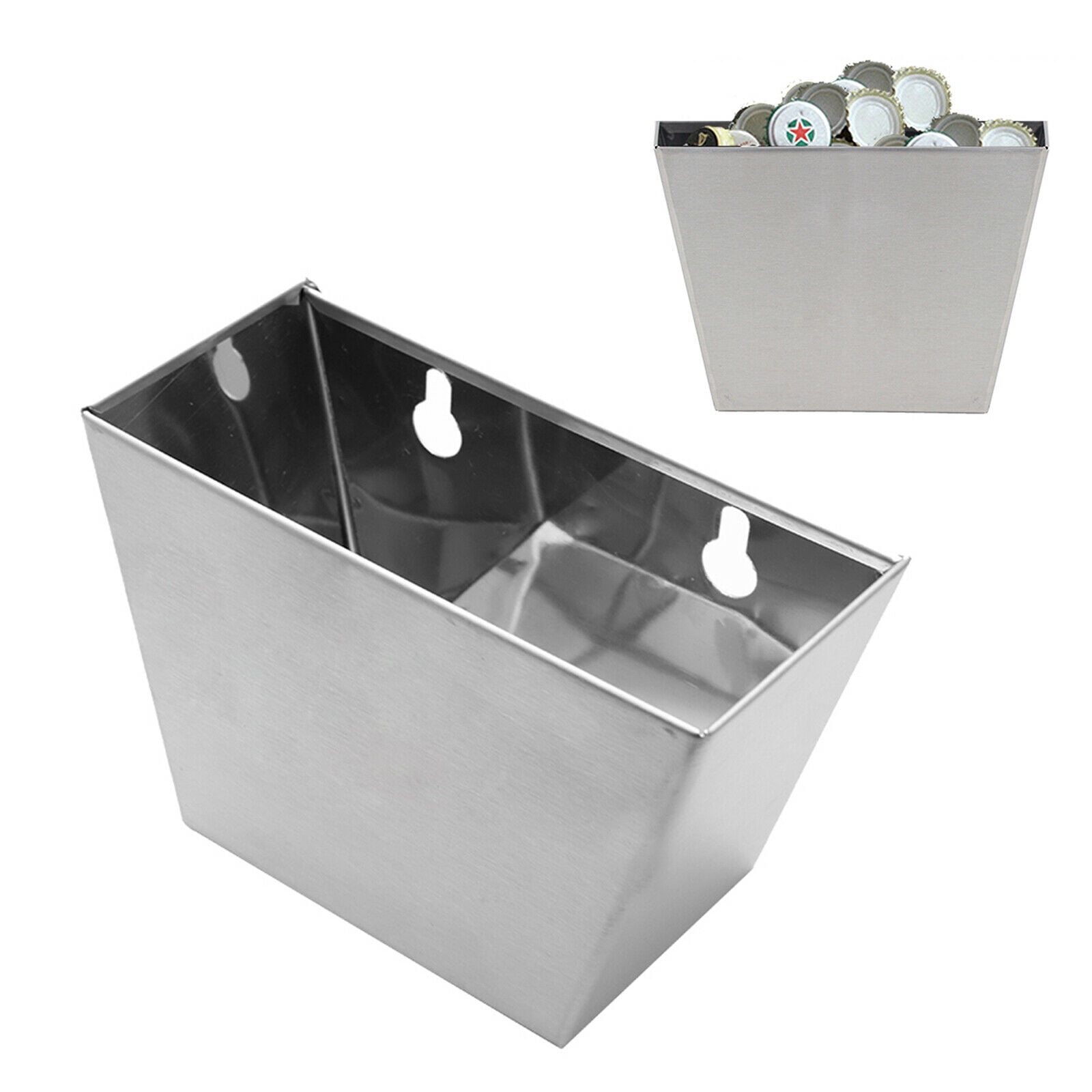 Wuzstar Beer Bottle Opener Wall Mount Stainless Steel Bottle Cap