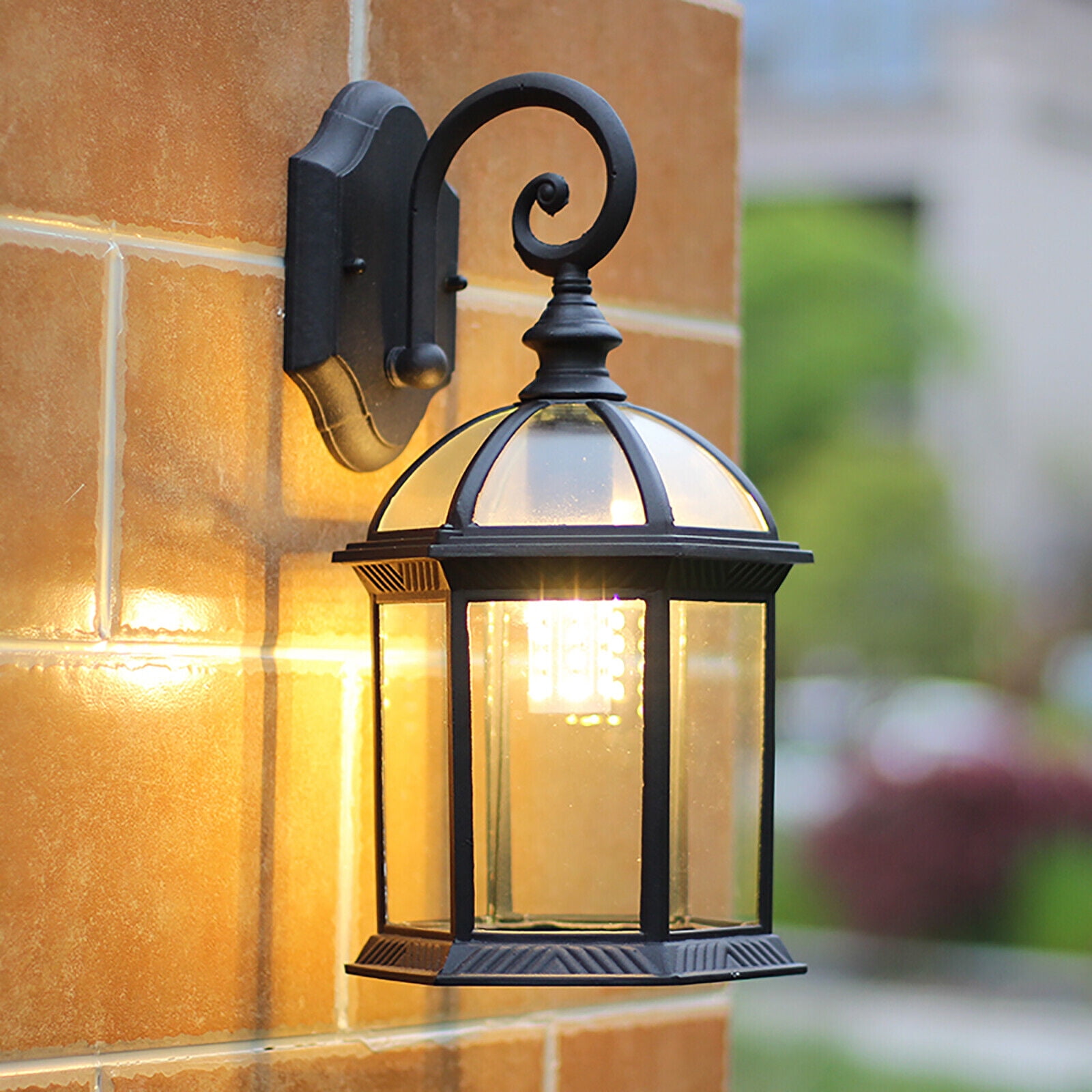 Wuzstar Exterior Wall Lantern Outdoor Porch Lights Wall Light Fixtures ...