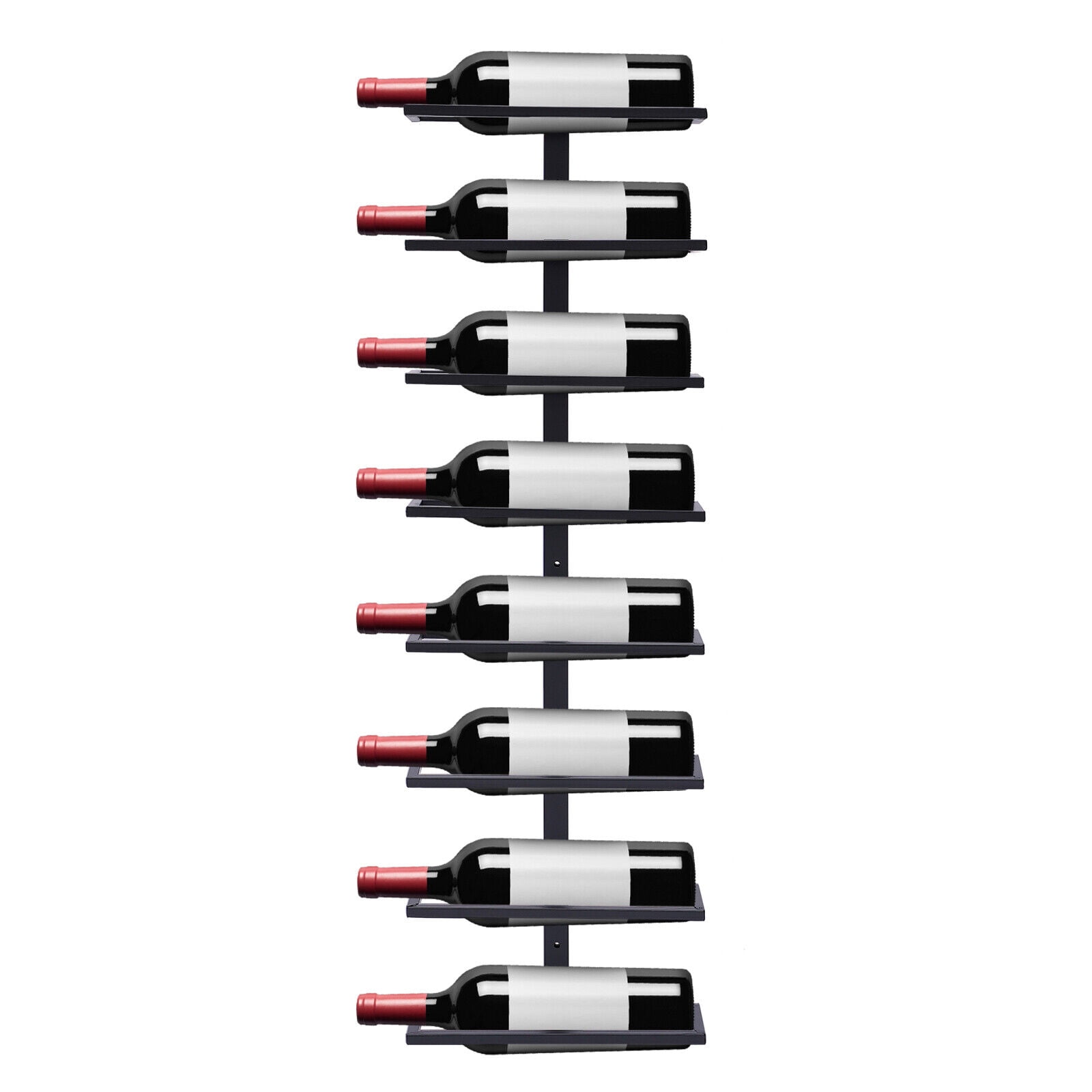 Wuzstar Wall Mounted Wine Rack Metal Wine Bottle Rack Wine Display Rack ...