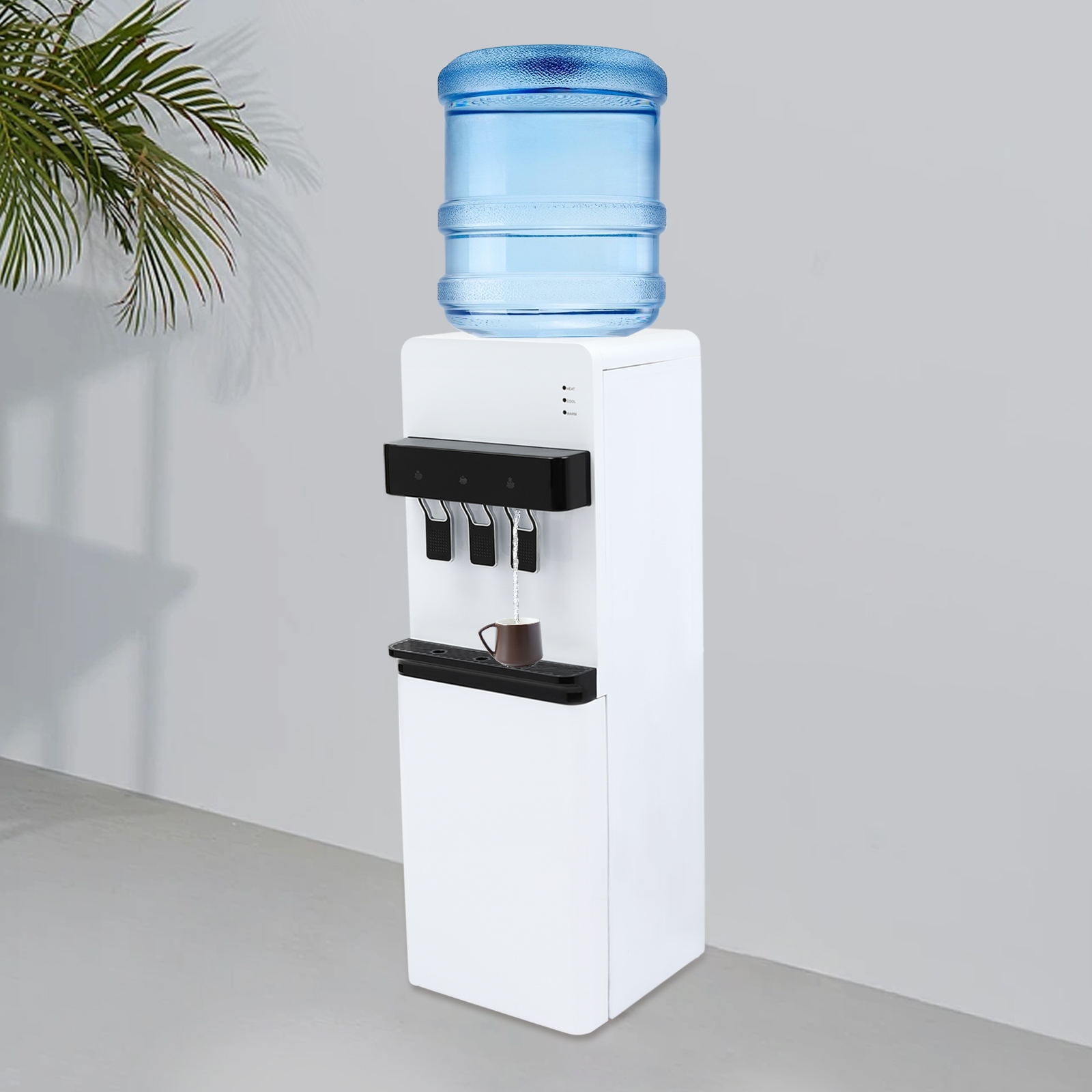 Wuzstar Water Dispenser Top Loading, Electric Hot and Cold Water