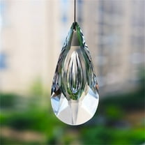 Wuztai 120mm Hanging Crystal Suncatcher, Window Decoration with Prism Light Effects, Ideal for Home Decor Gift Giving