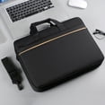thumbnail image 1 of Wuztai 14-inch Laptop Tote Shoulder Bag, Lightweight Fabric Business Briefcase, Computer Tablet Carry Case, 1 of 7