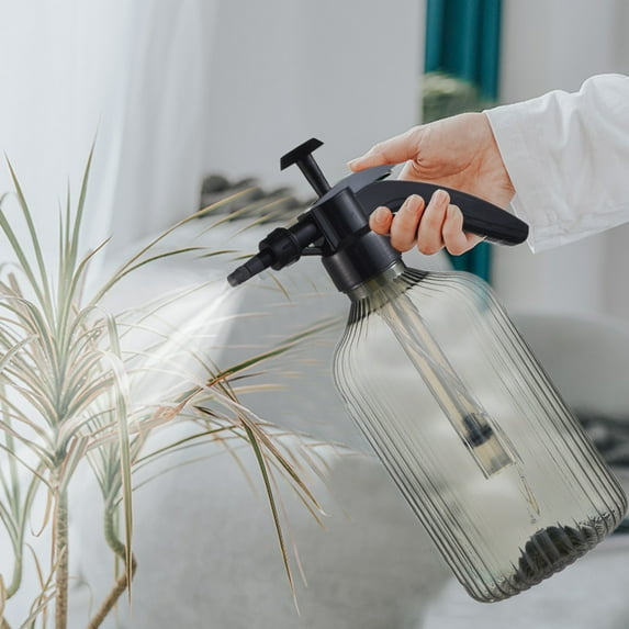 Wuztai 2000ml Watering Spray Bottle High Pressure Gardening, Adjustable Nozzle with Two Spray Modes for Plants Flowers, Large Capacity Watering Kettle