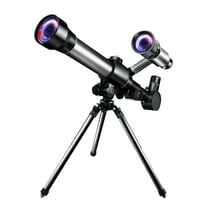Wuztai 50mm Refractor Astronomy Telescope with Tripod, 20X 30X 40X Magnification for Kids Adults Beginners, Portable Astronomical Telescope with Finder Scope