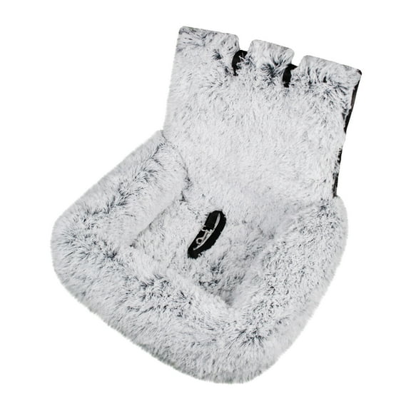 Wuztai Car Seat Dog Puffy Bed, Comfortable Travel Thick Mat for Large Small Dogs, Pet Bed Car Seat Cover