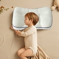 thumbnail image 1 of Wuztai Children's Orthopedic Neck Pillow, Cervical Support Sleeping Pillow with Memory Foam, Ergonomic Contour Pillow for KidsTeens, 1 of 7