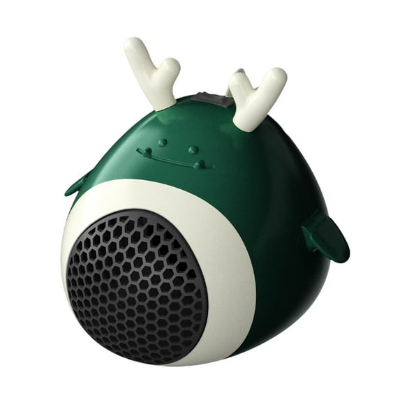 Wuztai Compact Desktop Heater with Overheat Protection, Energy Efficient Warm Blower for Home Work, Portable Heating Fan