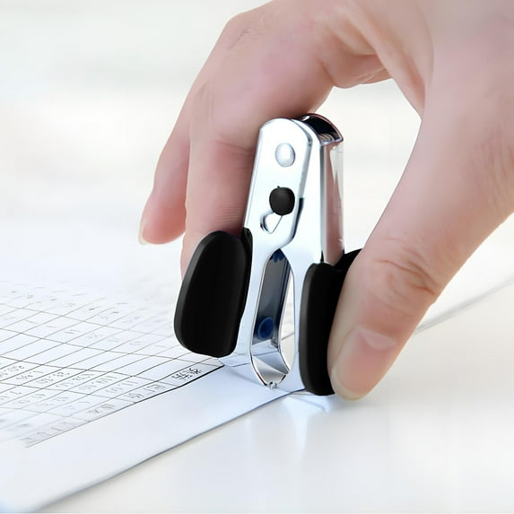 Wuztai Compact Stapler Remover with One-Pull Mechanism, Alloy Nail Picker for Household Office Paperwork, Disassembly Staple Needle Extractor Tool