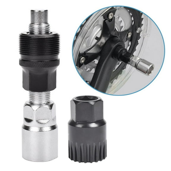 Wuztai Crankset Crank Wheel Puller Extractor, Bottom Bracket Removal Repair Tool for Bicycle, Bike Repair Tool Cycling Parts