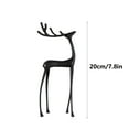 thumbnail image 1 of Wuztai European-style Imitation Metal Deer, Antique Finish Entryway Decor Statue, Outdoor Garden Sculpture, 1 of 7