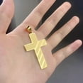 thumbnail image 1 of Wuztai Finger Necklace Clasping Hands, Eternal Connection Symbol Jewelry Gift, Adjustable Chain Stainless Steel Pendant, 1 of 4