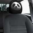 thumbnail image 1 of Wuztai Funny Car Print Headrest Cover, Universal Stretchable Style for Vehicle Seats, Elastic Fabric Protector for Road Trips Car Enthusiasts, 1 of 5
