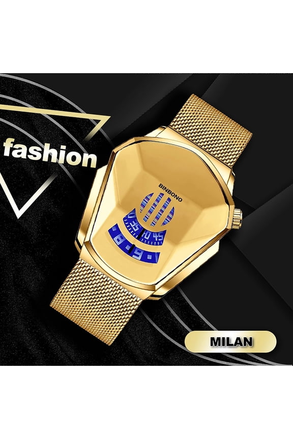 Hot Style Quartz Watch Fashion, Stainless Steel Men Women Timepiece, Sports Car Inspired Wristwatch