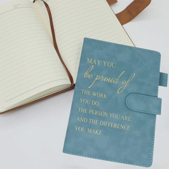 Wuztai Magnetic Closure Notebook Gift, 21cm Notepad Work Conferences, Professional Writing Journal Magnetic Seal