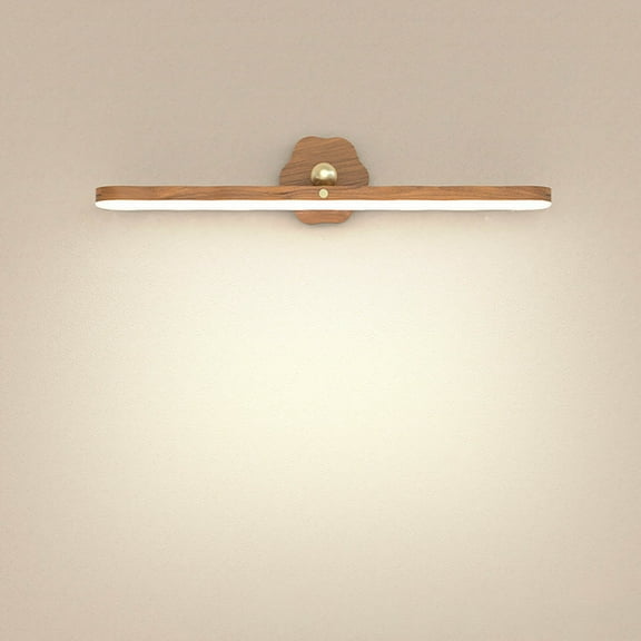 Wuztai Magnetic Rotating LED Night Light, Detachable Reading Lamp with Type-C Charging, 3-Mode Dimmable Cabinet Desk Light