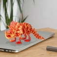 thumbnail image 1 of Wuztai Movable Joint Dinosaur Fidget Toy, 3D Printed Stress Relief for Adults Kids, Four Color Options for Desk Decor Gifts, 1 of 6