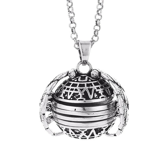 Wuztai Multi-Layer Photo Necklace 4-Tier Openable, DIY Memory Album Box Pendant Jewelry, Personalized Keepsake Locket