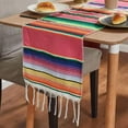 thumbnail image 1 of Wuztai Multipurpose Woven Blanket Tablecloth Table Runner, Cotton Conditioning Camping Picnic Mat for Home Outdoor Activities, Versatile Throw Blanket, 1 of 5
