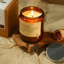 Wuztai Scented Candles Strong Fragrance Aromatherapy, 218g Soy Wax Candle for Home Men Women, Natural Scented Jar Candle