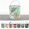 thumbnail image 1 of Wuztai Wool Storage Organizer Bag, Portable Yarn Holder with Crochet Hook Pockets, Knitting Project Carry Case, 1 of 5