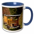 thumbnail image 1 of 3drose, Wv, Bramwell, Town of Millionaires, Train Depot - Us49 Wbi0019 - Walter Bibikow, 15oz Two-tone Blue Mug, 1 of 6