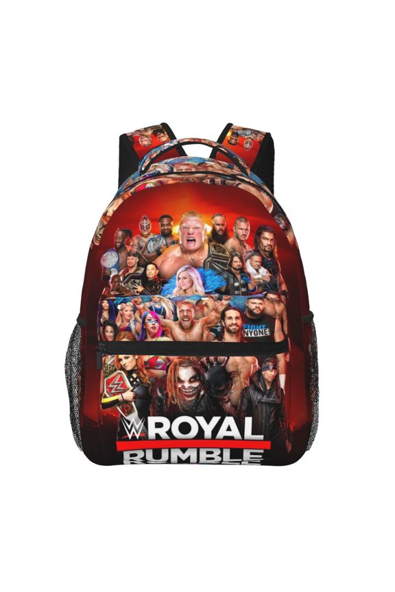 Ww-W-E Royal Backpack 3d Printed Cartoon Travel Bag Bookbag Daypack 15.7inch For Sports Travel