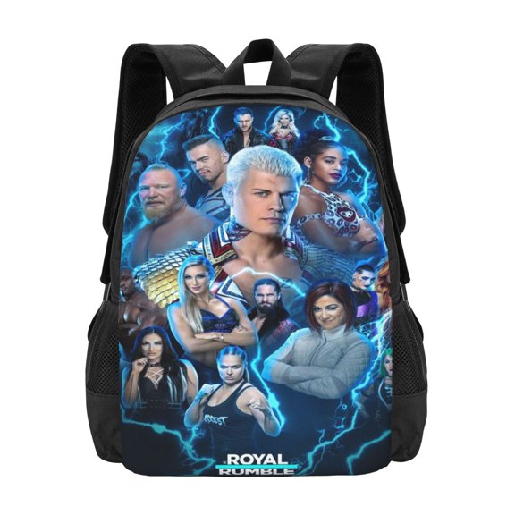 Ww-W-E Royal Backpacks 3d Printed Travel Bags 16.5in Backpack Casual Daypack Bookbag Laptop Bag