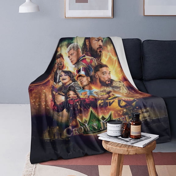 Ww-W-E Royal Flannel Blanket 3d Printing Throw Blanket Unisex Super Soft Plush Blanket For Bedding Sofa 50"X40"
