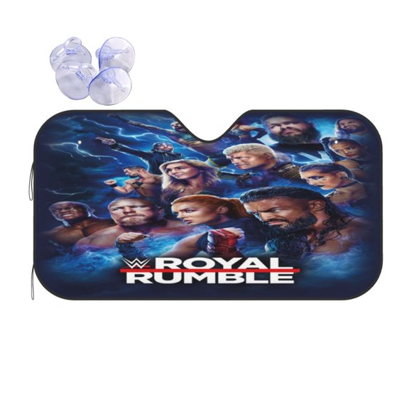 Ww-W-E Royal Windshield Sun Shade Anime Car Front Window Shades Sunshade Automotive Interior Protector For Truck Suv