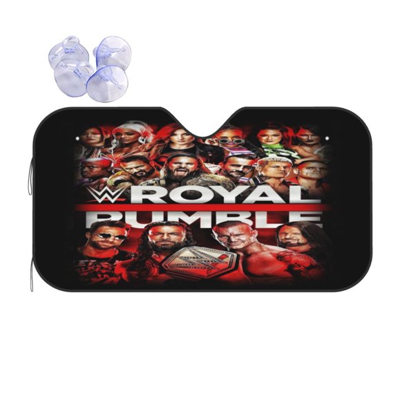 Ww-W-E Royal Windshield Sun Shade Anime Car Front Window Shades Sunshade Automotive Interior Protector For Truck Suv