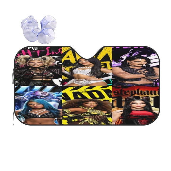 Ww-W-E Royal Windshield Sun Shade Anime Car Front Window Shades Sunshade Automotive Interior Protector For Truck Suv